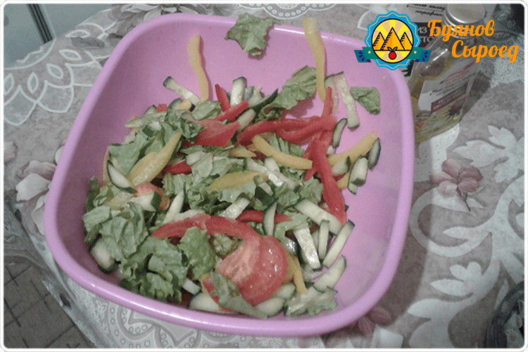 зимний салат